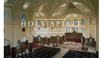 Holy Spirit Young Adult Group banner
